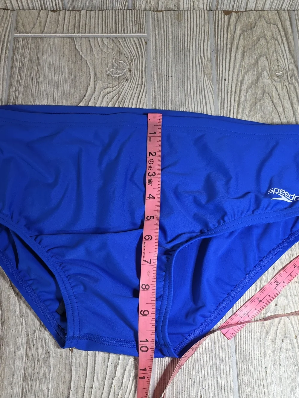 Speedo PowerFlex Eco Core Solid New Saphire Swim Brief Mens Size 40 NWT